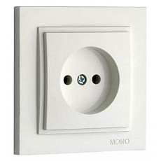 Розетка без заземления mono electric despina 102-252522-116